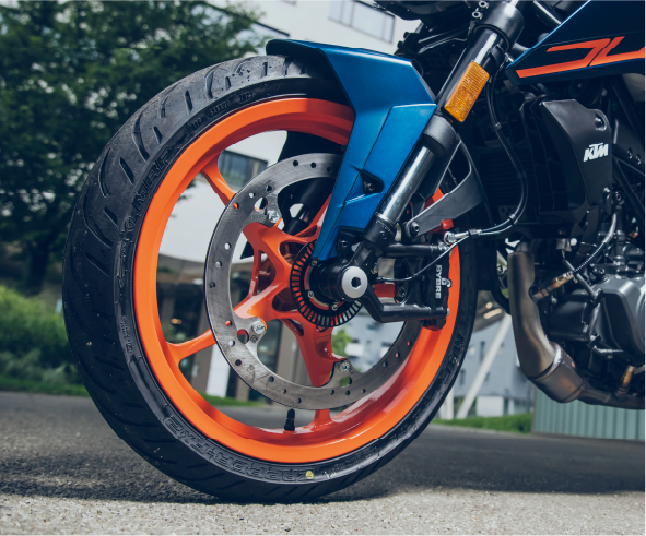 KTM Duke 160 — Brakes