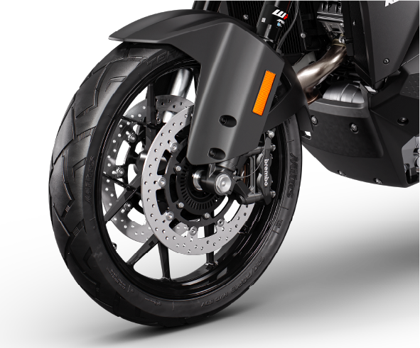 KTM 1290 Super Adventure S Braking