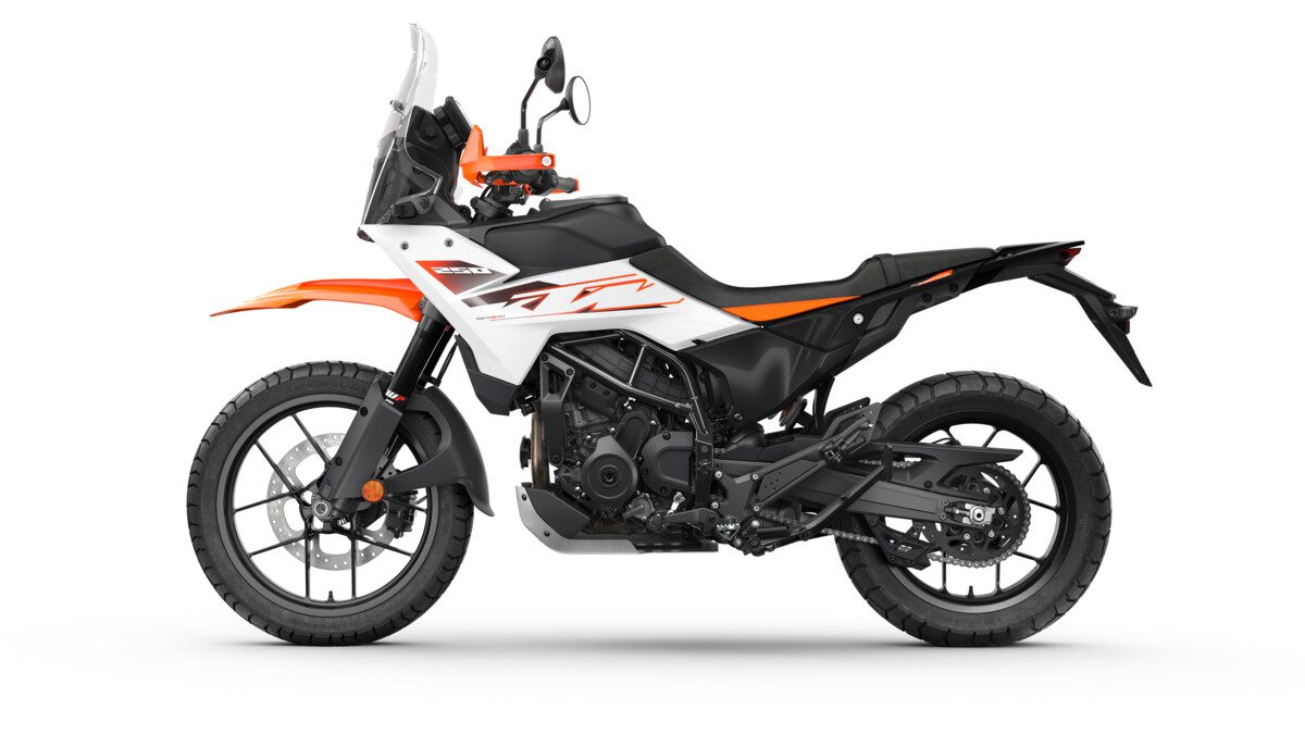 KTM 250 Adventure Handling