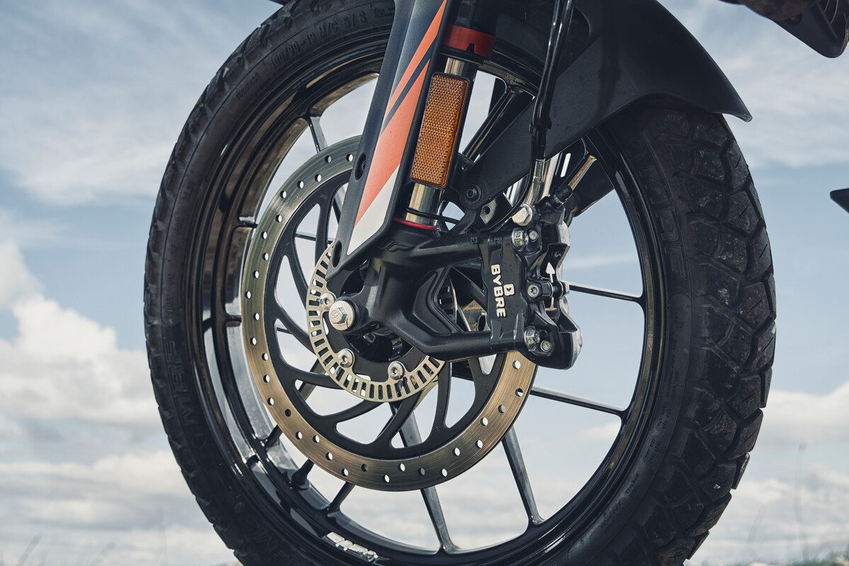 KTM 250 Adventure Braking