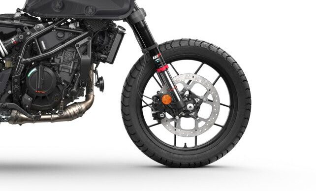 KTM 390 Adventure X Braking