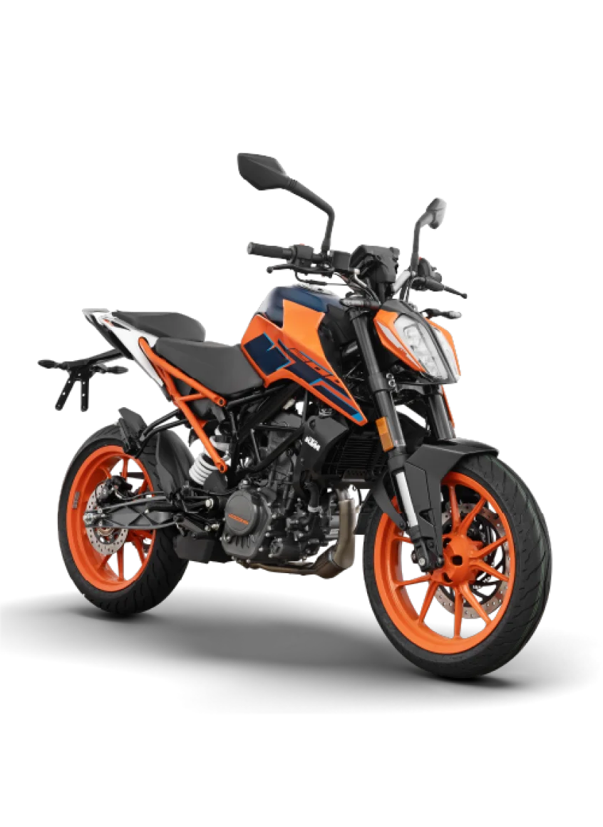 KTM 200 Duke — Front Left