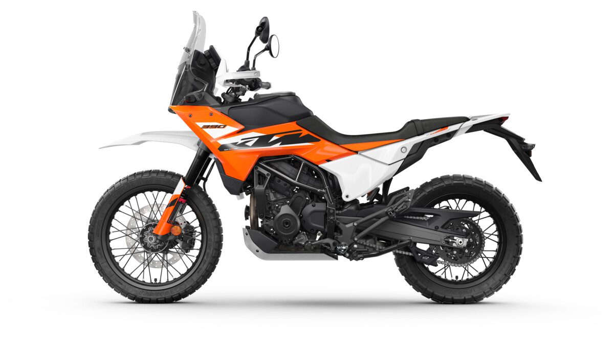 KTM 390 Adventure Braking