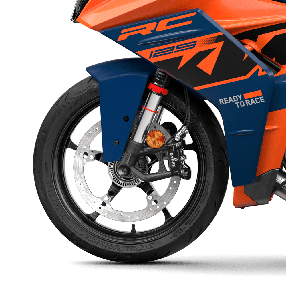 KTM RC 125 — Brakes